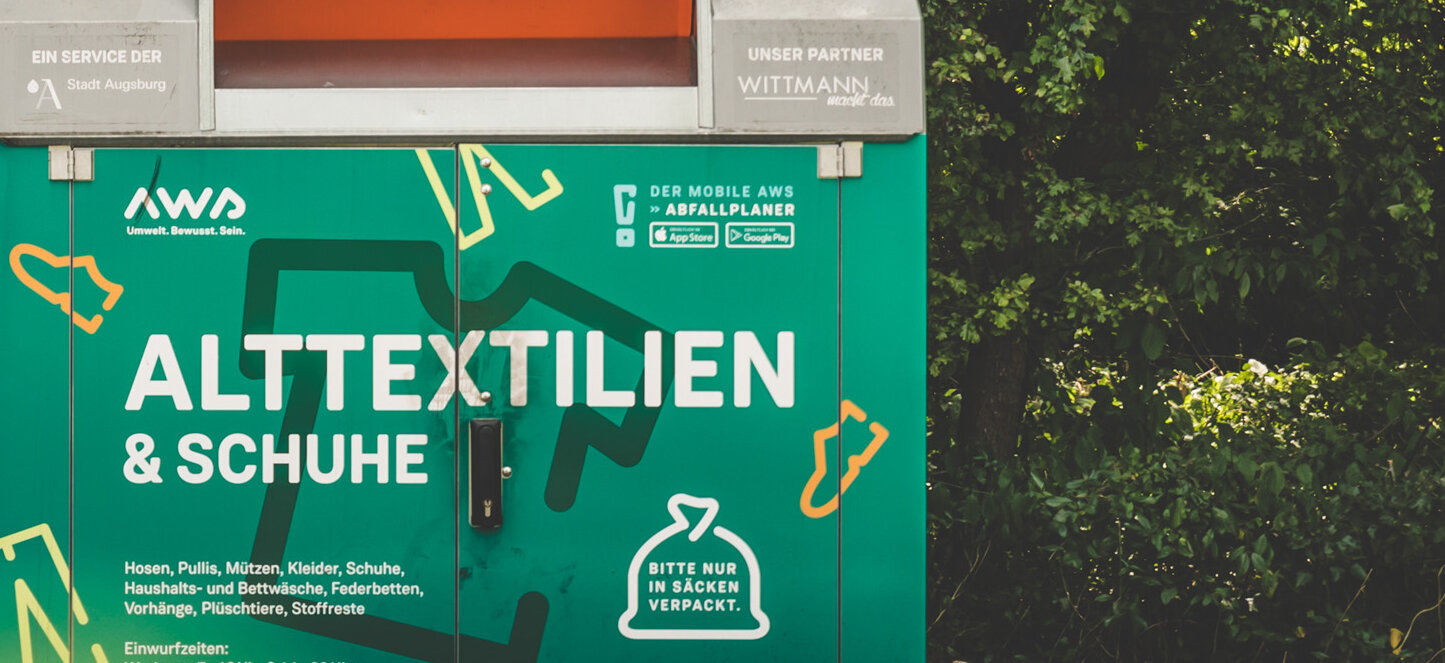 Conatiner für Alttextilien