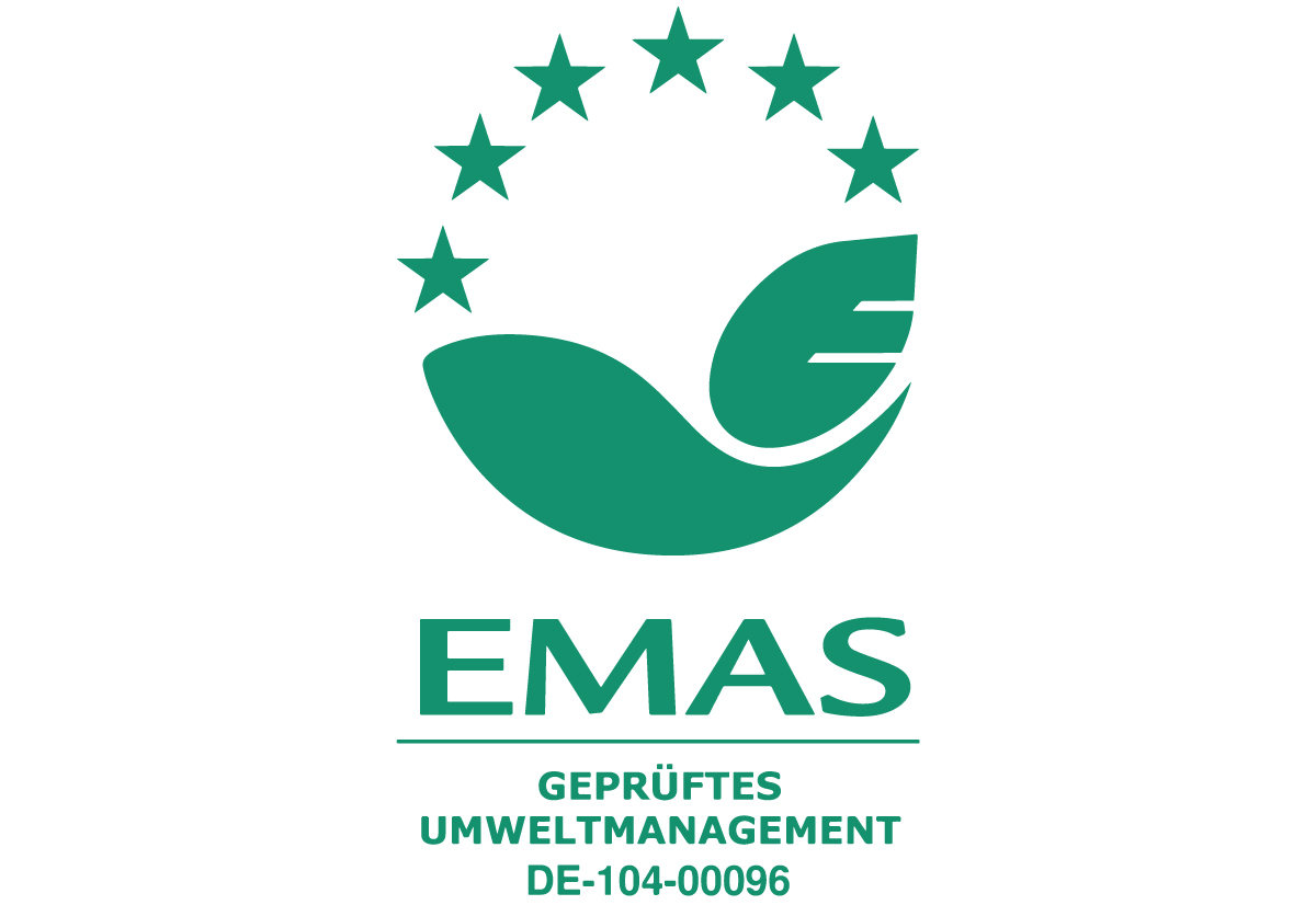 EMAS-Logo geprüftes Umweltmanagement